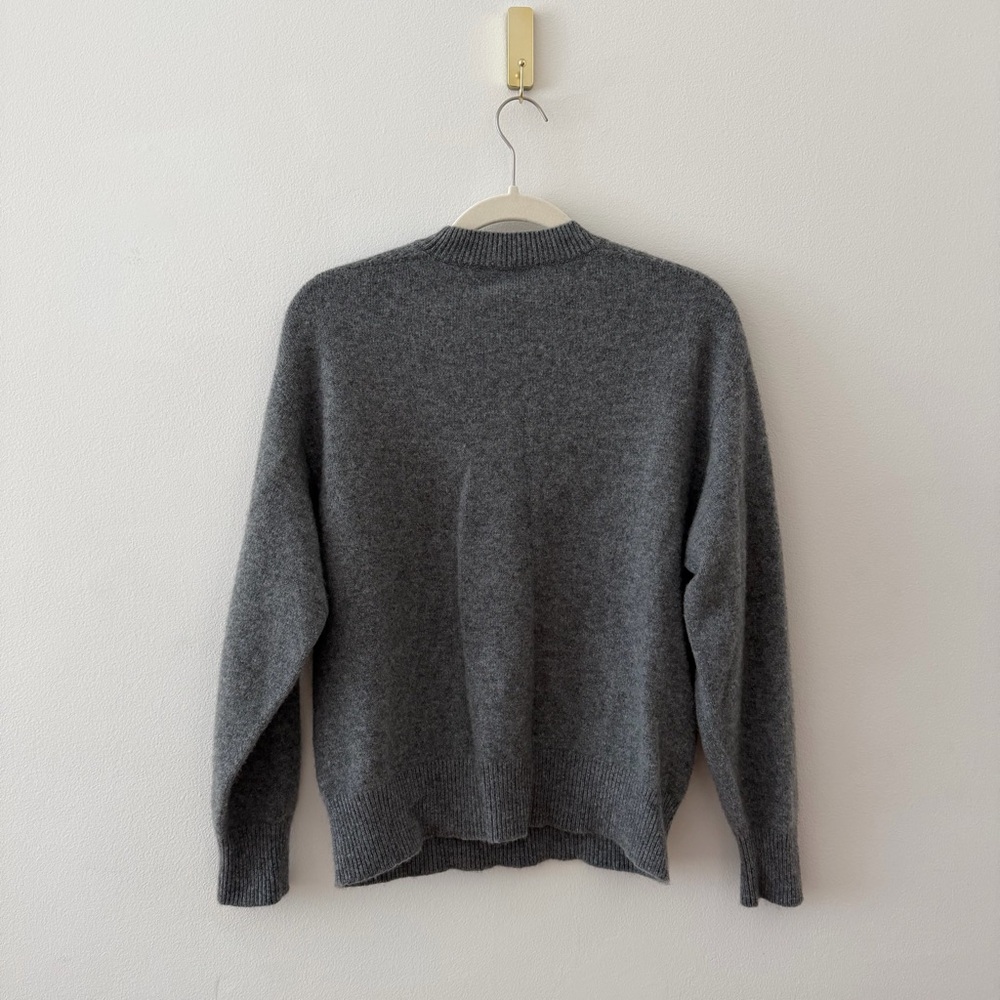 Aritzia Wilfred Cashmere/Wool Sweater in Charcoal (XS) - Picture 4 of 5